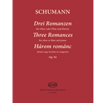 Three Romances for oboe or flute and piano