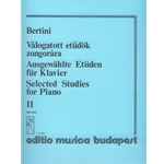 Selected Studies for Piano Vol.2 Studies for Intermediate and Advanced Level