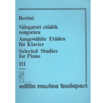 Selected Studies for Piano Vol.3 Virtuosic Studies