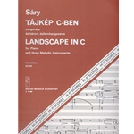 Landscape in C for piano and three melody instruments