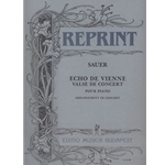 Echo de Vienne. Valse de concert (version for concert)