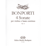 4 Sonate per violino e basso continuo No. 3, 4, 6, 9