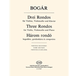 Three Rondos for violin, violoncello and piano