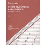 Seven Inventions and Cadence (Second String Quartet)