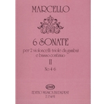 6 Sonaten for 2 Violoncellos (Viole da gamba) and Basso continuo Vol.2 (No. 4-6)