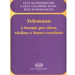 2 sonate per oboa, violino e basso continuo