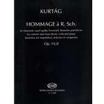 Hommage a R. Schumann for clarinet (also bass drum), viola and piano