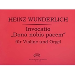 Invocatio Dona nobis pacem for violin and organ