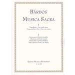 Musica Sacra for mixed voices Vol.I/1 Christmas and Easter season