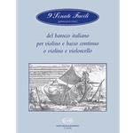 9 Sonate facili (prima posizione) del barocco italiano per violino e basso continuo o violino e violoncello