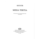 Missa tertia for mixed voices