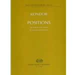 Positions for baritone and clarinet on poems by Albert Ehrenstein and Anonymus (XVI. c.)