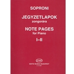 Note Pages for piano Vol.I-II