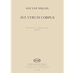 Ave verum corpus for mixed voices