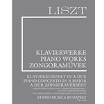 Piano Concerto in A major (version for piano solo) and other works Liszt, Works for Piano Solo, Supplementary vol. 15