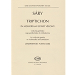 Triptichon - in memoriam Ildiko Vekony (2011) for viola da gamba or violoncello and cimbalom