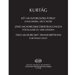 Two Musorgsky Transcriptions for piano duet