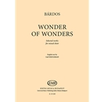 Wonder of Wonders selected works for mixed choir