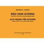 OLD MUSIC FOR GUITAR 17th and 18th century music
