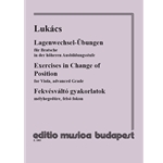 Exercises in Change of Position for Viola, advanced Grade