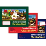 Zenei elokepzo csomag (Olvasokonyv + munkafuzet + hangjegyfuzet)