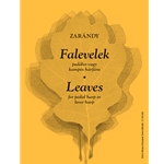 Leaves for pedal harp or lever harp