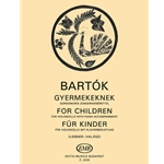 For Children for violoncello with piano accompaniment