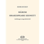 Harom Shakespeare-szonett enekhangra zongorakiserettel