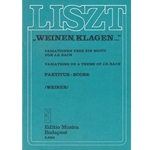Weinen, Klagen Variations on the theme of J. S. Bach