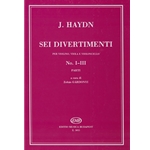 Sei divertimenti for violin, viola and violoncello No. 1-3