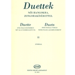 DUETS Vol.2 for female voices with piano accompaniment