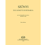 Due sonetti di Petrarca for chorus, clarinet and harp