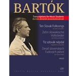 Ten Slovak Folksongs from the Series "For Children"