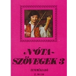 Notaszovegek Vol.3