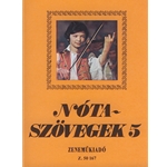 Notaszovegek Vol.5