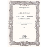 Pieces de clavecin en concerts Vol.4 pour violon (flute), viole (violoncelle ou 2. violon) et clavecin Concert No. 4