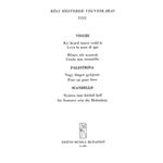Old Masters' Mixed Choruses Vol.8