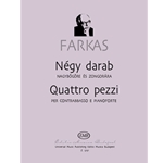 Quattro pezzi per contrabasso e pianoforte