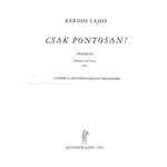 Csak pontosan!