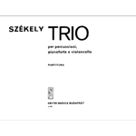 Trio for percussion, piano and violincello