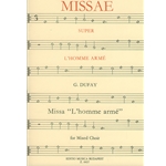 Missa L'homme arme for mixed chorus