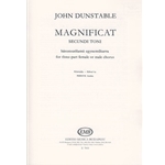 Magnificat secundi toni forthree part female or male chorus
