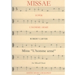Missa L'homme arme for mixed choir