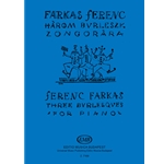 Three Burlesques for piano