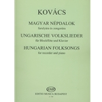 Hungarian Folksongs for recorder and piano