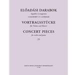 Performance Pieces for violin and piano to the Vols. 5-6 of the Violin Tutor