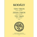 Ten Trios Transcription from 'Tricinia' by Jako Jeno