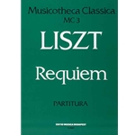 Requiem for male soloists, male chorus, organ, two trumpets, two trombones and percussion ad lib.