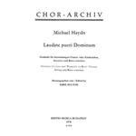 Graduale. Laudate pueri Dominum fur drei Frauenstimmen und Streicher mit Basso Continuo