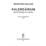 Calendar to poems by A. Karolyi and S. Weores